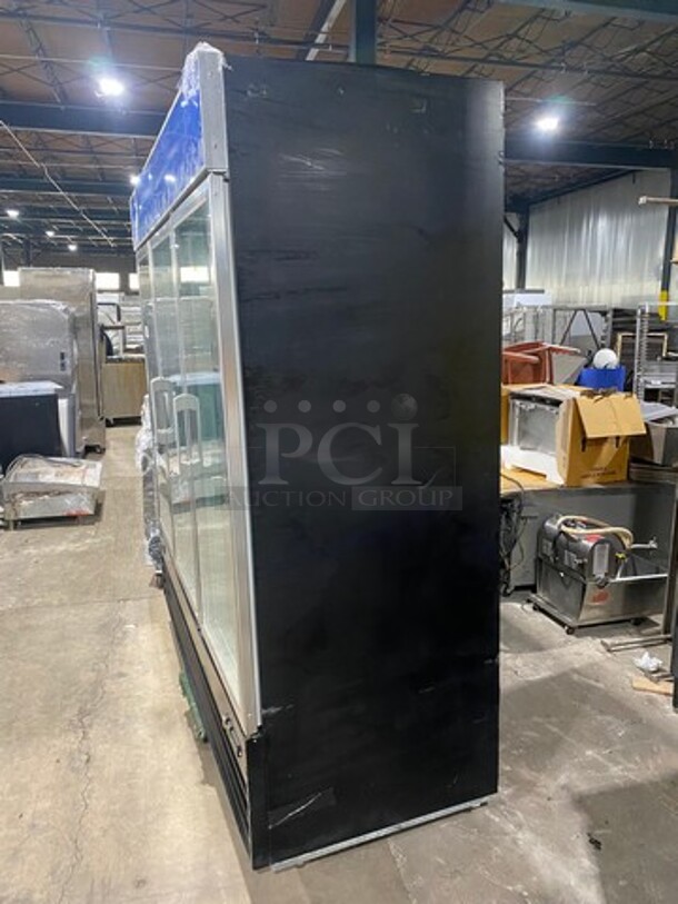 Spartan Commercial 3 Door Reach In Cooler Merchandiser! With View Through Doors! Poly Coated Racks! Model: SGM72RS SN: 6144311816063502 115V - Image 4 of 9