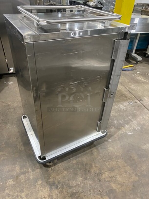 2013 Jones Zylon Commercial Single Door Dry Food Transport Cart! All Stainless Steel! On Casters! Model: ETCUA7 SN: 133831202 - Image 4 of 7
