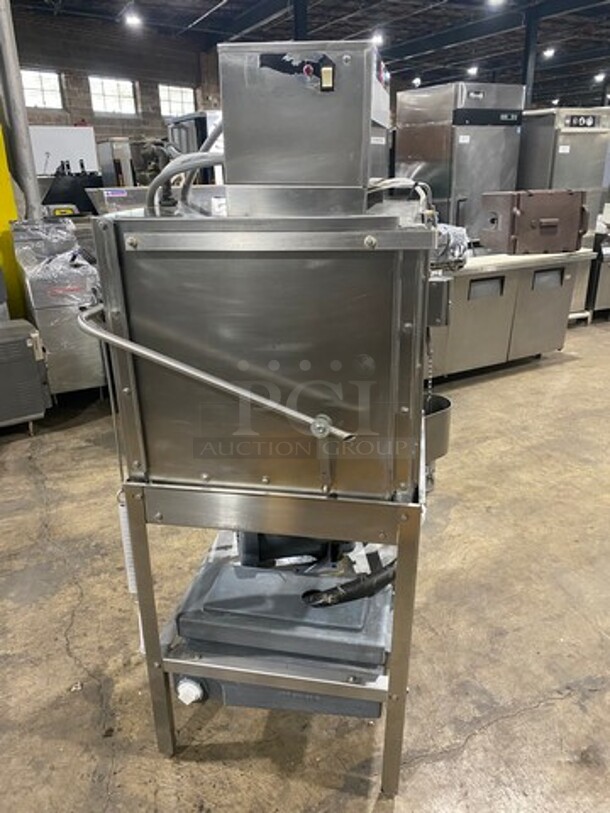 Ecolab Commercial Pass-Through Dishwasher Machine! All Stainless Steel! On Legs! - Image 4 of 9