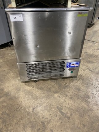 Frigo Electrica Commercial Single Door Under The Counter Blast Chiller! All Stainless Steel! Model: AT05ISO SN: 20122036 230V 60HZ 1 Phase