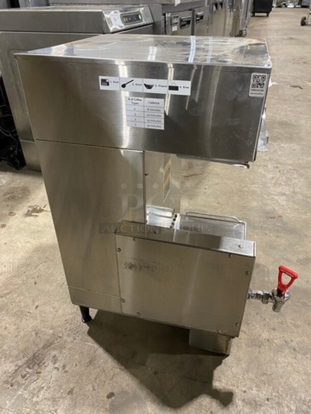 Bunn Commercial Countertop Dual Coffee Brewing Machine! All Stainless Steel! On Small Legs! Model: DUALSHDBC SN: DUAL111224 120/208V 60HZ 1 Phase - Image 4 of 11