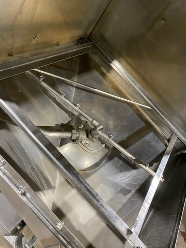 Auto Chlor Commercial Heavy-Duty Pass-Through Dish Washer! All Stainless Steel! On Legs! Model: A5L! Working When Removed! - Image 5 of 8