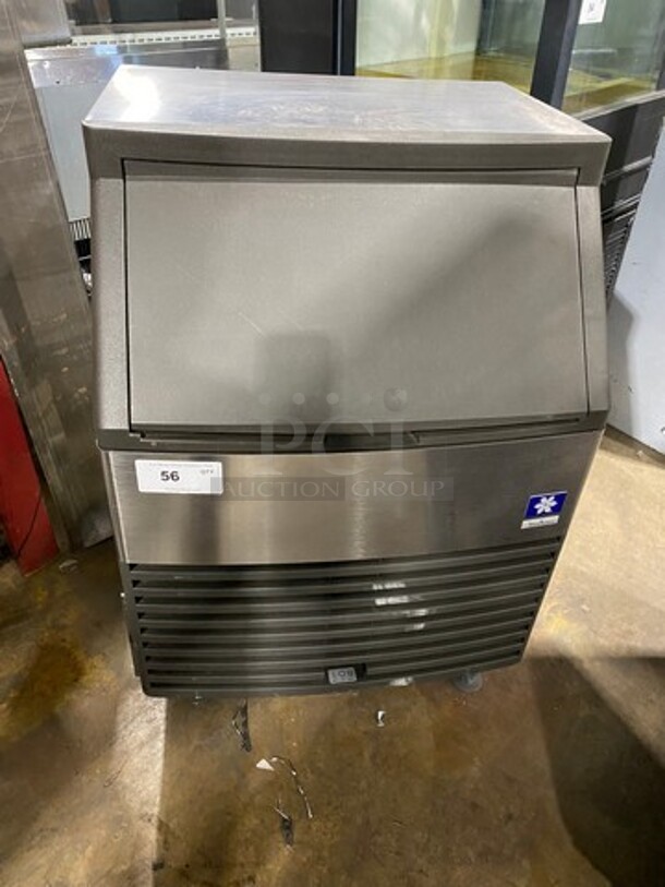 Manitowoc Commercial Undercounter Ice Maker Machine! All Stainless Steel! On Legs! Model: QY0134A SN: 310127778 115V 60HZ 1 Phase