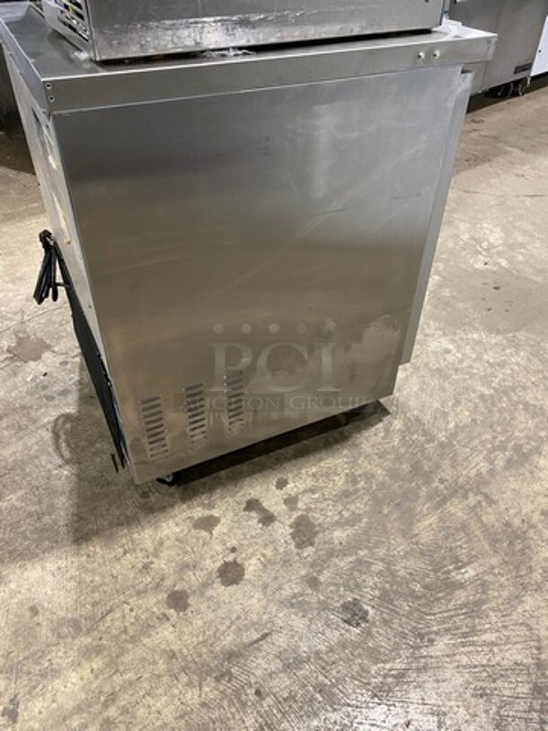Maxx Cold Commercial Single Door Lowboy/ Worktop Freezer! With Poly Coated Rack! Solid Stainless Steel! On Casters! Model: MXCF27U SN: 5044421 115V 60HZ 1 Phase - Image 4 of 8