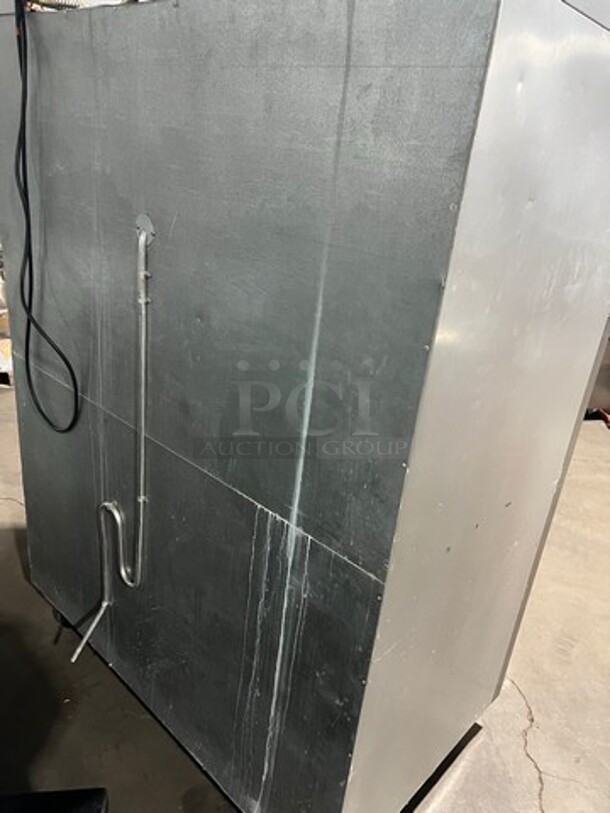 Master Bilt Commercial 2 Door Reach In Freezer! With Poly Coated Racks! All Stainless Steel! On Casters! Model: IHC48 SN: PV496199 115/208/230V 60HZ 1 Phase - Image 11 of 11