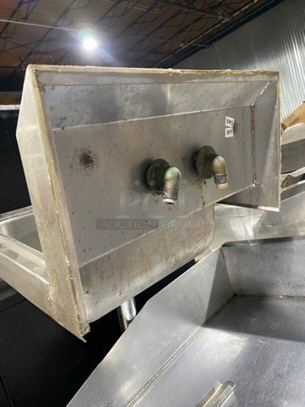 Regency All Stainless Steel Wall Mounted Hand Washing Sink!  - Image 6 of 8