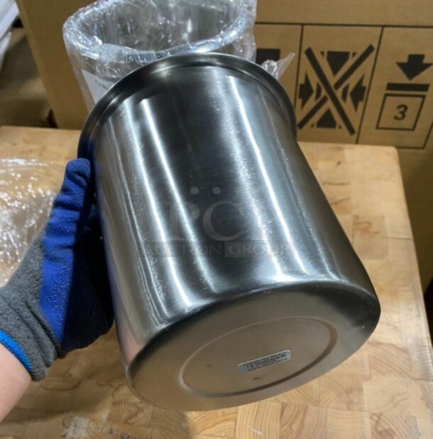 Brand New! ABC Prestige Bain Marie Pot! 3-1/2 QT Stainless Steel Satin Finish! 3X Your Bid!  MODEL BMP3P SN:4327411185  - Image 4 of 7