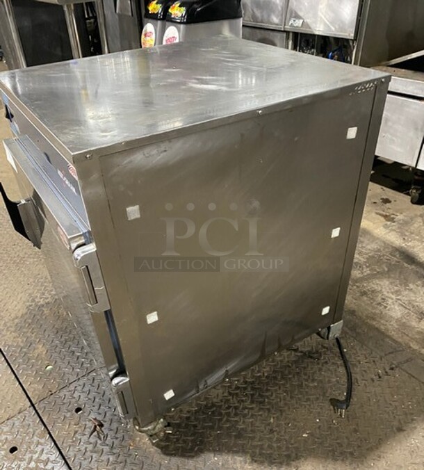 Late Model! 2018 Alto Shaam Stainless Steel Commercial Heated Holding Cabinet on Commercial Casters!  Working When Removed! MODEL 750-S SN: 2373431-000 120V 1PH - Image 3 of 8