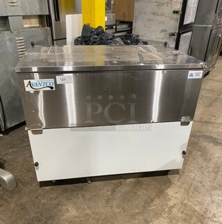 Avantco Stainless Steel Commercial Milk Cooler! On Casters! MODEL 178MC49HC 115V 
