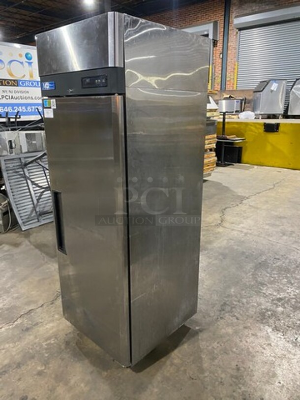 Turbo Air Commercial Single Door Reach In Freezer! All Stainless Steel! On Casters! Model: M3F241 SN: M3F2L7Y034 115V 60HZ 1 Phase - Image 2 of 10