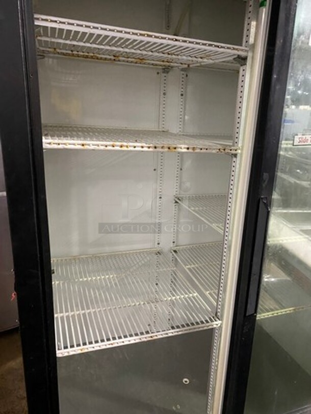 True Commercial 2 Door Reach In Refrigerator Merchandiser! With View Through Sliding Doors! With Poly Coated Racks! Model: GDM37 SN: 5136981 115V 60HZ 1 Phase! Working When Removed! - Image 5 of 10
