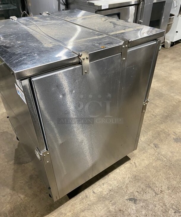 Beverage Air Stainless Steel Milk Cooler! On Casters! MODEL ST34NS SN: 12400226 115V 1PH - Image 2 of 9