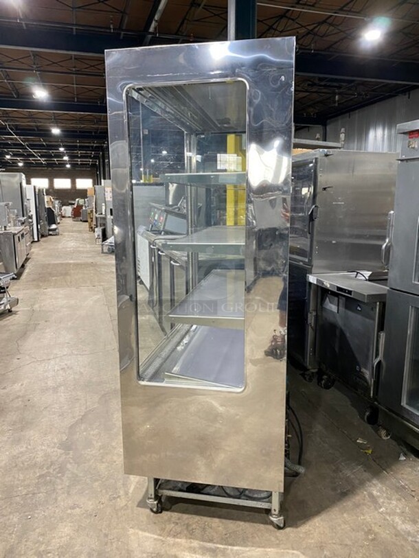 Karlos 200 UL Stainless Steel Commercial Grab N Go Open Case Merchandiser Display Unit! 230V 1PH! With Remote Compressor!  - Image 4 of 11