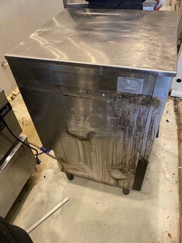 Hoshizaki Commercial Undercounter Ice Maker Machine! On Legs! WORKING WHEN REMOVED! Model: KM115BAJ SN: H00132E 115V 60HZ 1 Phase - Image 3 of 7