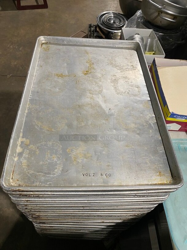 Stainless Steel Sheet Pans! 5x Your Bid! - Image 1 of 5