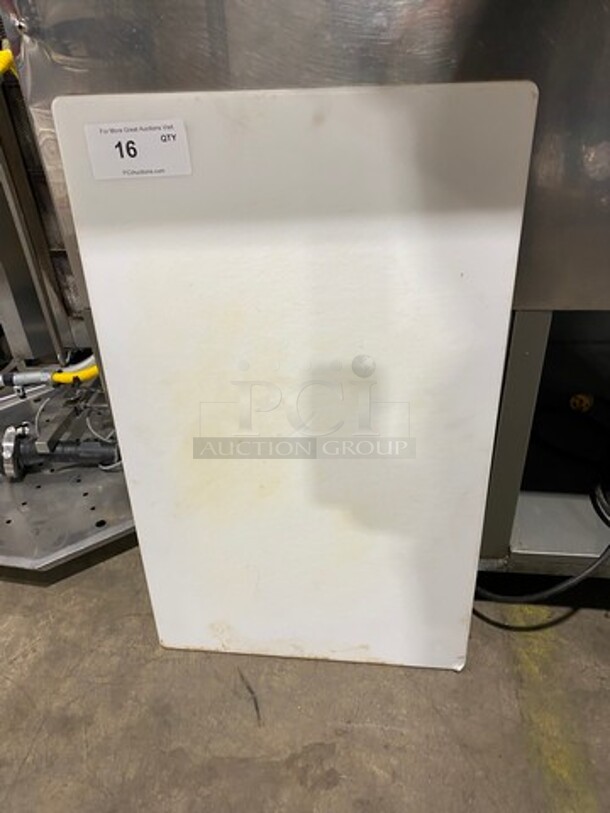White Poly Cutting Board! - Image 1 of 3