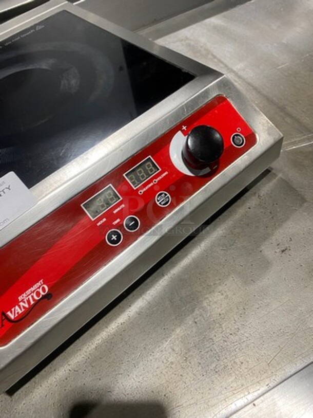 Avantco Counter Top Single Induction Burner Cook Top! Model IC1800! 120V 1 Phase!  - Image 4 of 7