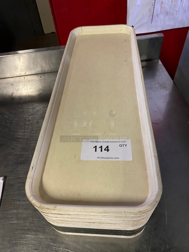ALL ONE MONEY! Cambro Some White And Some Black Market Trays! 9x25! - Image 6 of 6