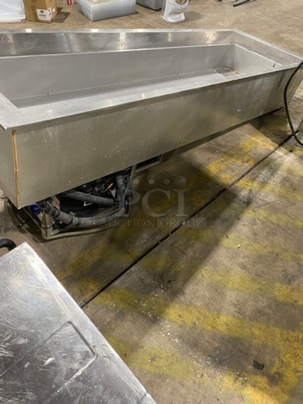 LATE MODEL! 2018 Hatco Commercial Drop In Cold Pan! Solid Stainless Steel! WORKING WHEN REMOVED! Model: CWB6 SN: 4035691830 120V 60HZ 1 Phase - Image 3 of 9