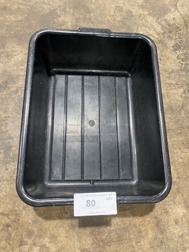 Black Poly Bus Bin! - Image 2 of 4