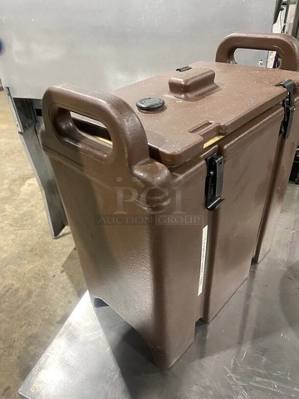 Cambro Insulated Beverage Dispenser/ Holder! With Side Handles! With Lid! - Image 3 of 5