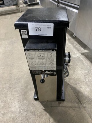 2015 Ditting Counter Top Coffee Bean Grinder! 120V 1 Phase! Model KR1203!