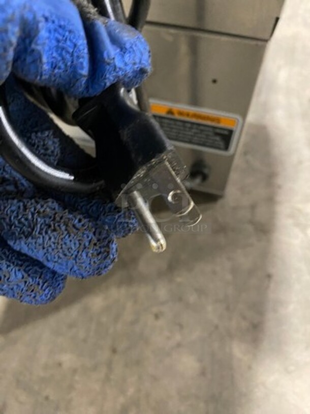 Bunn Commercial Countertop Dual Coffee Bean Grinder Machine! Stainless Steel Body! Model: MHG SN: MHG0017267 120V 60HZ 1 Phase - Image 8 of 8