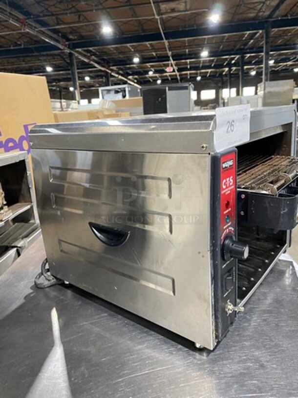Waring Commercial Countertop Conveyor Toaster Oven! All Stainless Steel! Model: CTS1000 120V - Image 2 of 8