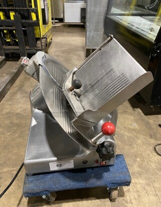 Berkel Stainless Steel Commercial Countertop Meat Slicer!