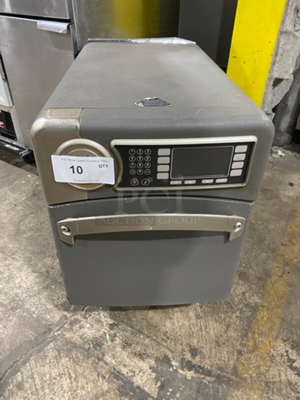 LATE MODEL! 2019 Turbo Chef Commercial Countertop Rapid Cook Oven! On Small Legs! Model: NGO SN: NGOD50141 208/240V 60HZ 1 Phase - Image 1 of 9
