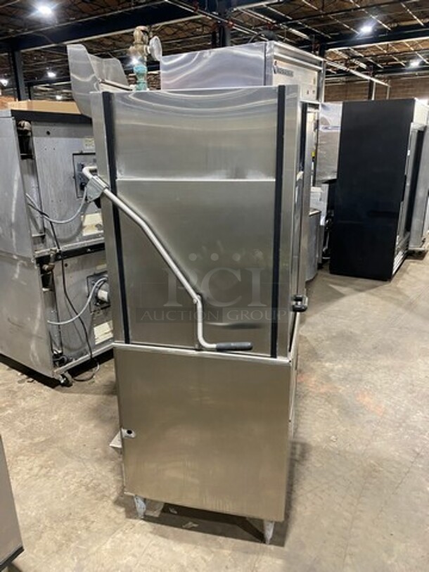 Champion Commercial Pass-Through Dishwasher Machine! All Stainless Steel! On Legs! Model: DHBT SN: D11038937! 208/240V 60HZ 3 Phase! - Image 3 of 8