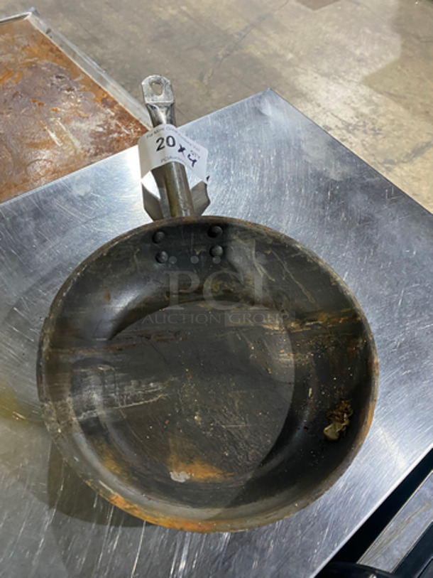 Stainless Steel Frying Pans! 4x Your Bid! - Image 2 of 4