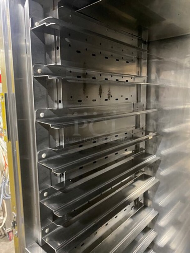 Cres Cor Commercial Electric Powered Split Door Roast-N-Hold Oven! All Stainless Steel! On Casters! Model: RO151FUA12DE4803Z SN: IBIJ0005120843 480V 60HZ 3 Phase - Image 7 of 10