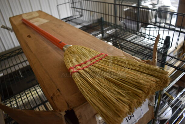 6 Brooms. 6.5x1x31.5. 6 Times Your Bid!