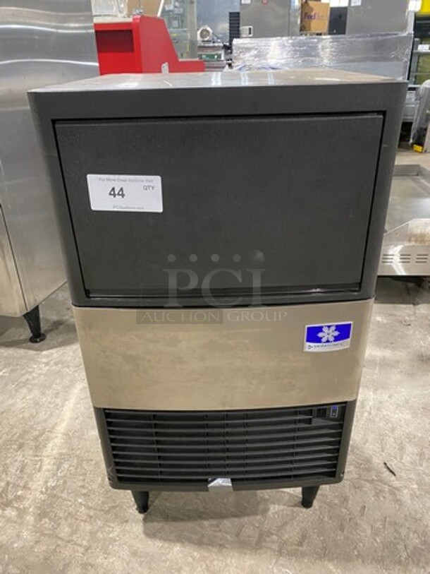 Manitowoc Commercial Undercounter Ice Maker Machine! All Stainless Steel! On Legs! Model: UDE0065A161B SN: 310468994 115V 60HZ 1 Phase - Item #1096299
