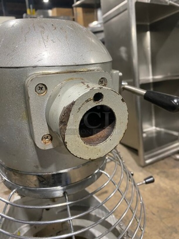 Omcan Commercial Countertop 20Qt Planetary Mixer! With Stainless Steel Bowl Guard! Model: SP200A SN: 18010205646 110V 1 Phase - Image 7 of 10