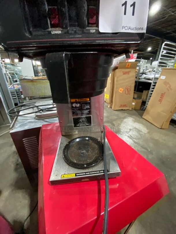 Bunn Commercial Countertop Coffee Maker! With 2 Coffee Pot Warmers! All Stainless Steel! Model: VP172 SN: VP17079260 120V 60HZ 1 Phase - Image 8 of 8