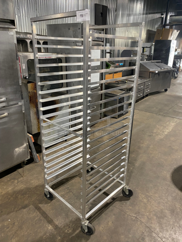 NEW! Channel Commercial Pan Transport Rack! Holds Full Size Pans! On Casters! - Image 2 of 4