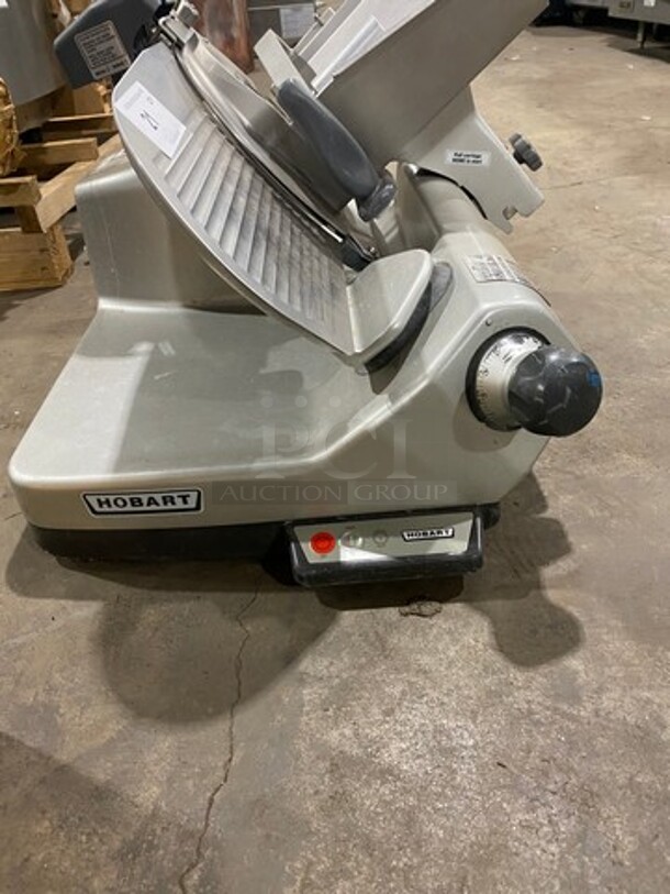 Hobart Commercial Countertop Deli/ Meat Slicer! All Stainless Steel! Model: 3813 SN: 631000747 120V - Image 2 of 6