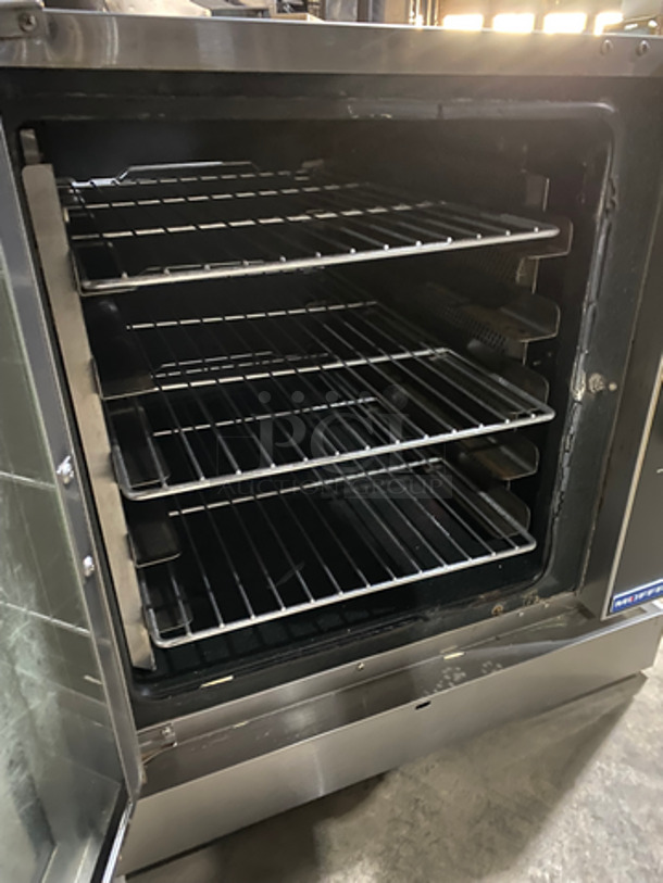 SWEET! Moffat Turbofan Commercial Natural Gas Powered Half Size Convection Oven! With View Through Door! With Metal Oven Racks! All Stainless Steel! - Image 5 of 9
