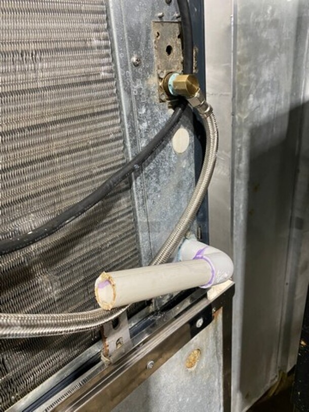 Scotsman Commercial Ice Maker Machine! With Commercial Ice Bin! All Stainless Steel! On Legs! Model: C0330SA1A SN: 08101320015627 115V 60HZ 1 Phase - Image 8 of 9