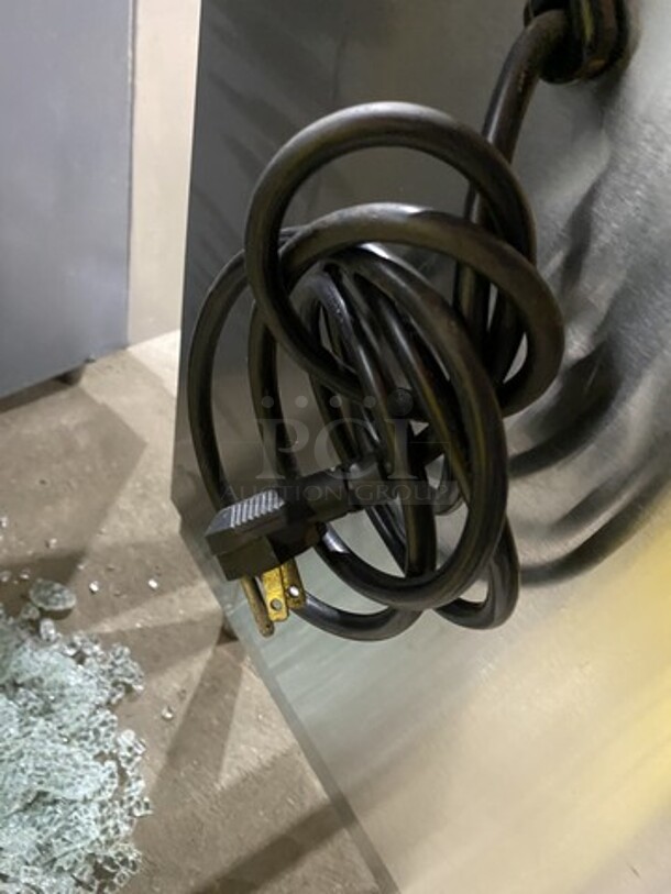 Norlake Counter Top All Stainless Steel Ice Crusher W/Hopper! Model N14CRSS-A Serial 15091153! 120V 1 Phase! - Image 9 of 9