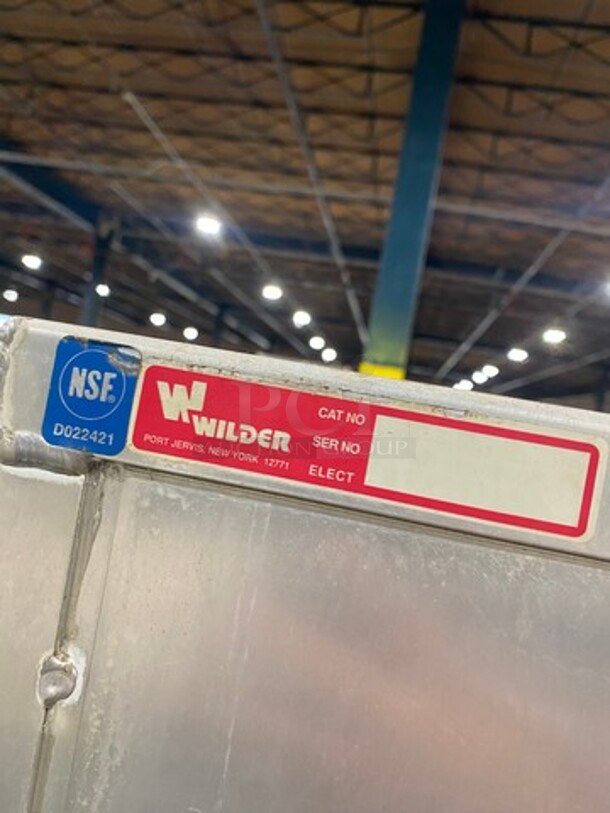 Wilder Commercial Single Door Food Warmer/Proofer Cabinet! Stainless Steel! On Casters! - Image 8 of 8