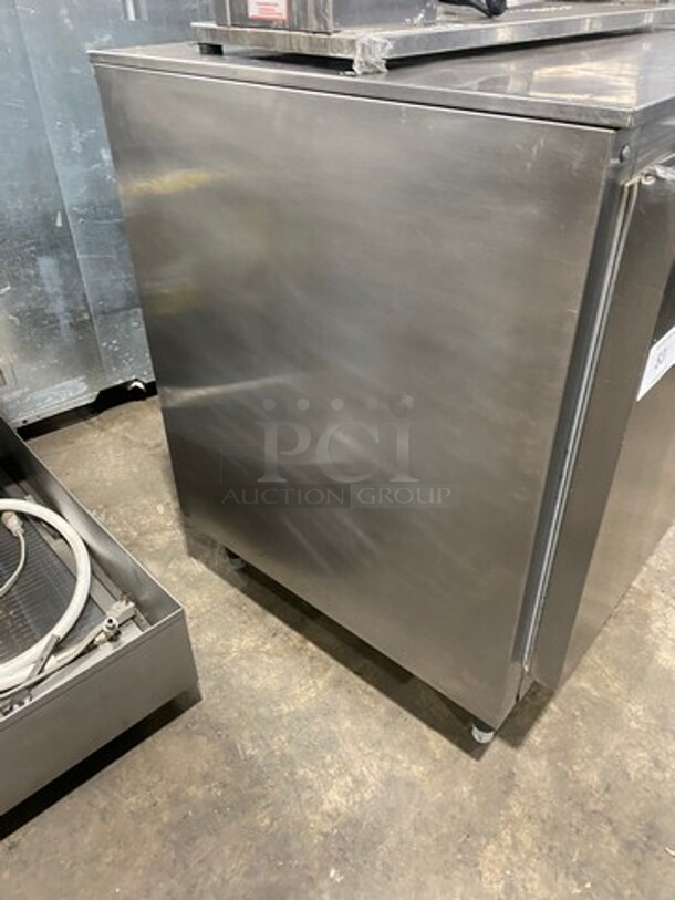 Beverage Air Commercial Single Door Undercounter Cooler! Stainless Steel! On Casters! Model: UCR27 SN: 2316481! 115V 60HZ 1 Phase! - Image 2 of 7