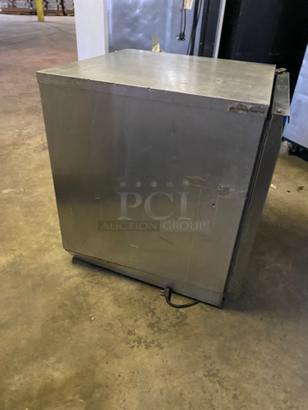 Continental Commercial Single Door Lowboy/Worktop Cooler! All Stainless Steel! Model: UC27 SN: 14910776 115V 60HZ 1 Phase - Image 4 of 7