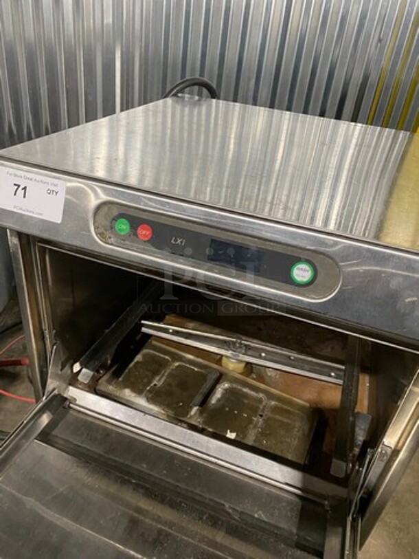 Hobart Commercial Under The Counter Dishwasher! All Stainless Steel! Model: LXIGH SN: 231103007 208/240V 60HZ 1 Phase - Image 6 of 8