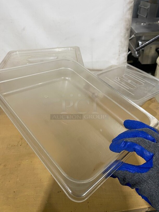 Thunder Group 1/2 Size Poly Food Pan With Lid! 6x Your Bid! MODEL PLPA8122 - Image 4 of 8