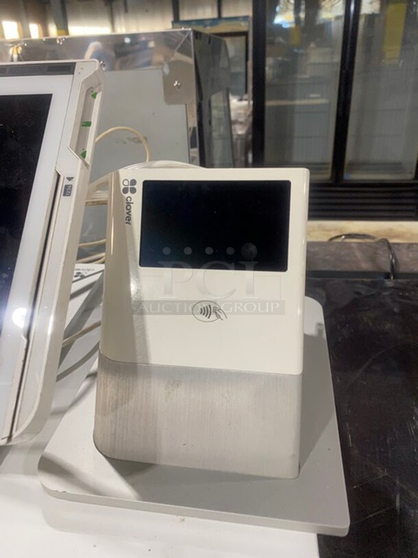 Clover POS Monitor System! With Clover Receipt Printer/Credit Card Reader! With Metal Cash Drawer! Model C500! - Image 6 of 8