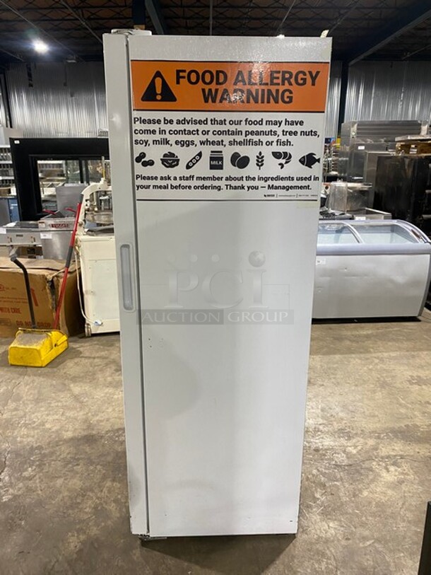 Frigidaire Single Door Freezer! With Poly Racks And Shelves! Model: FFFU20F2VW0 SN: BB11018648! 115V! - Image 2 of 9