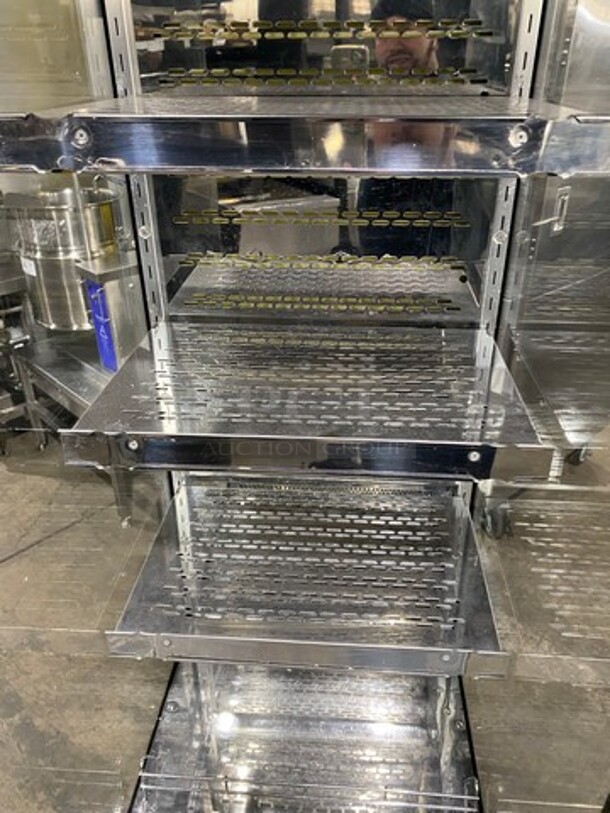 EQ Kitchen Line Commercial Refrigerated Open Grab-N-Go Display Case! Solid Stainless Steel! Model: RTS220L 110V - Image 6 of 9